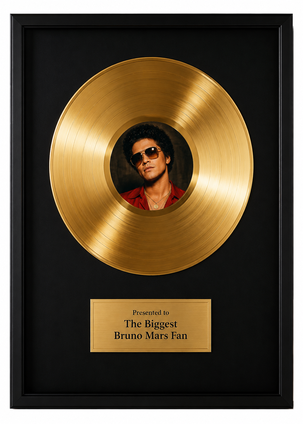 Custom Gold Record Award